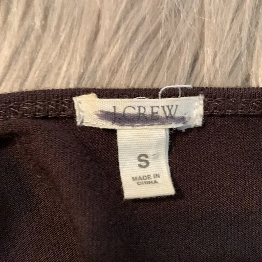 J. Crew Wrap Dress Midi Casual Dressy Party Dinner S Mocha